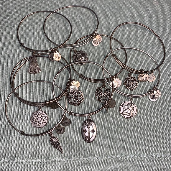 stack of Alex and Ani bangles - Picture 1 of 12